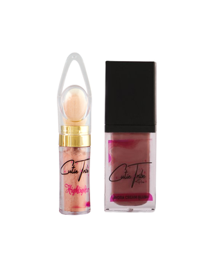 Cutie Tribe Luminous Duo ( Pink Flash Highlighter + Hydra Creamy Blusher )