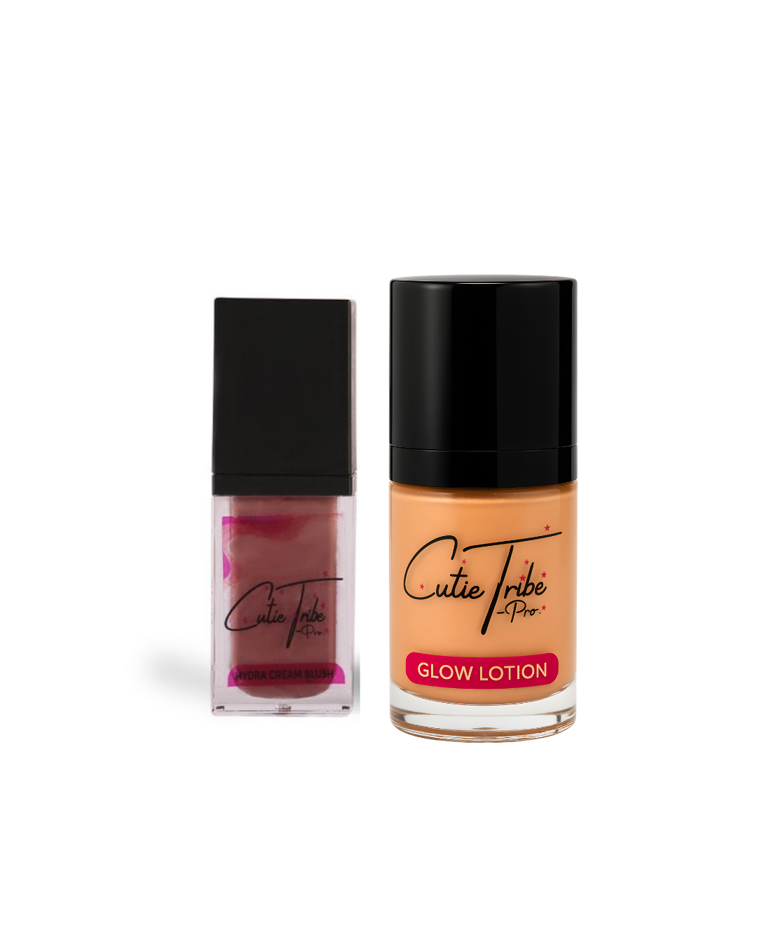 Cutie Glow Duo ( Hydra Creamy Blusher + Body Glow Lotion )