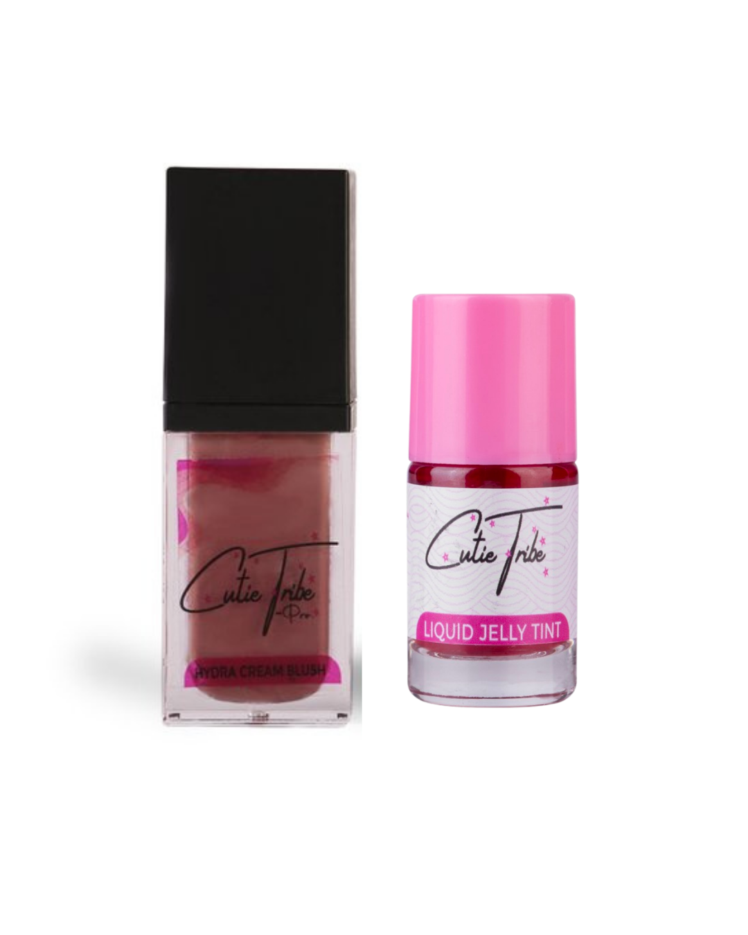 Hydra Tint & Blush Set ( Soft Nude Blusher + Red Tint )