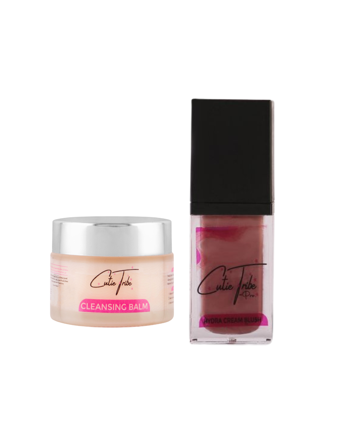 Clean Melt Glow Set ( Soft Nude Hydra Blusher + Cleansing Balm )