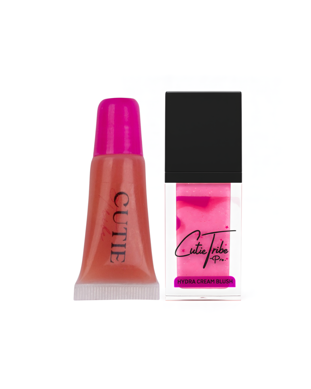 Hydra Creamy Blush + Lip Oil on CUTIE TRIBE
