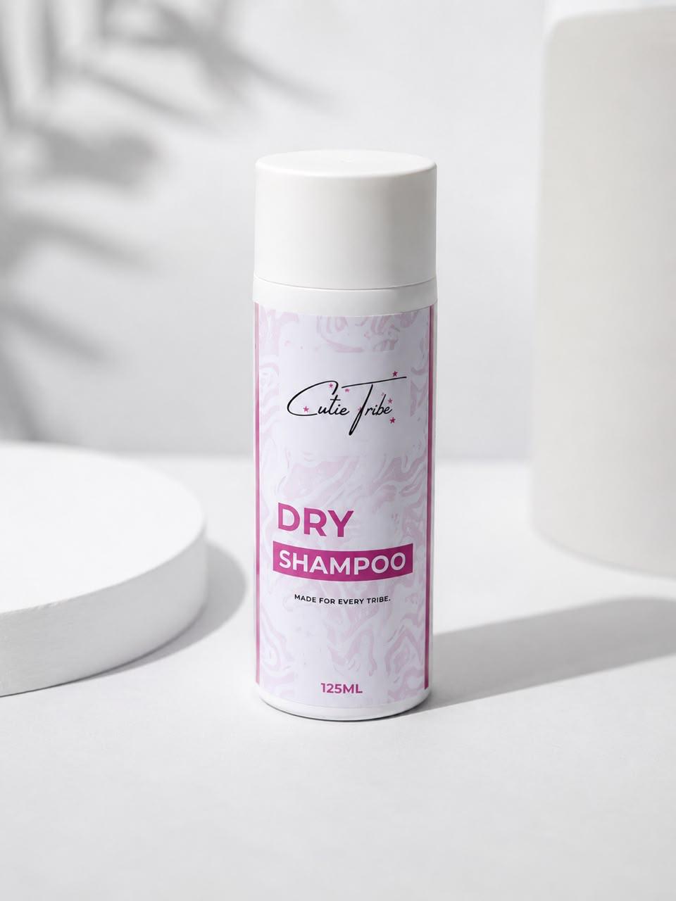 Cutie Tribe Refresh & Volume Dry Shampoo | Oil-Absorbing Hair Refresher | 125 ml
